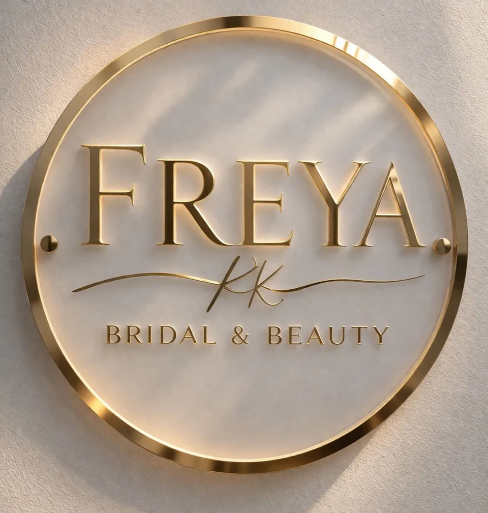 Freya Bridal & Beauty sign