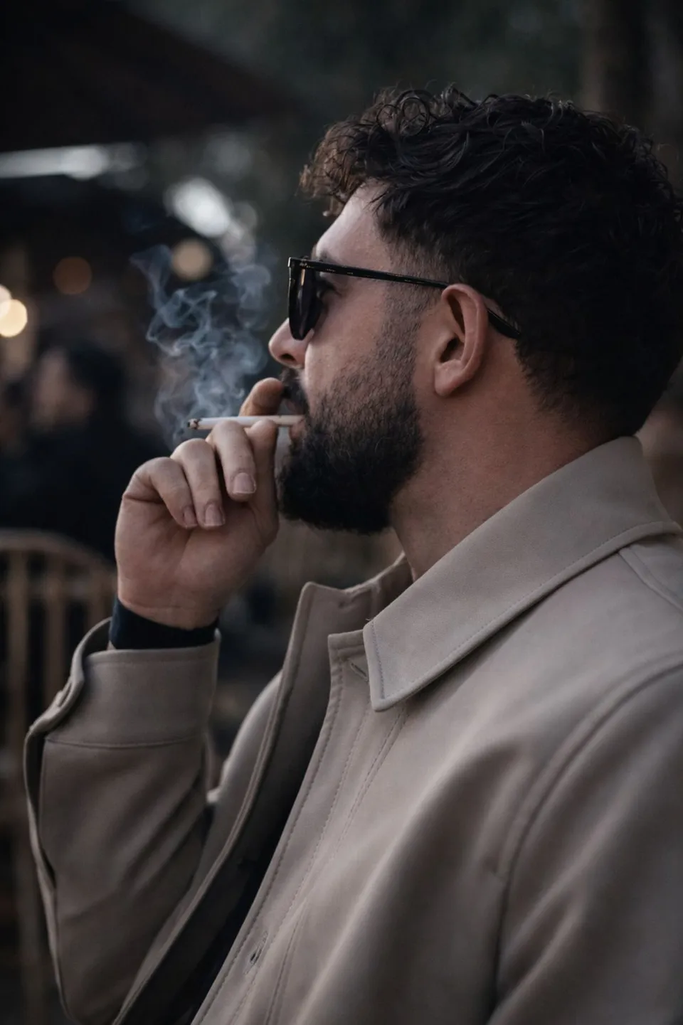 Moody menswear portrait